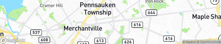 Merchantville - map