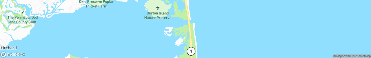 Delaware Seashore State Park - map