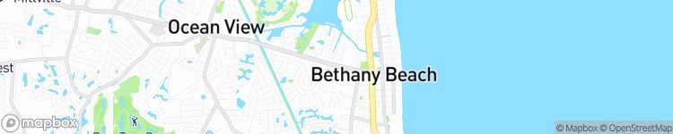 Bethany Beach - map