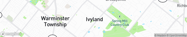 Ivyland - map