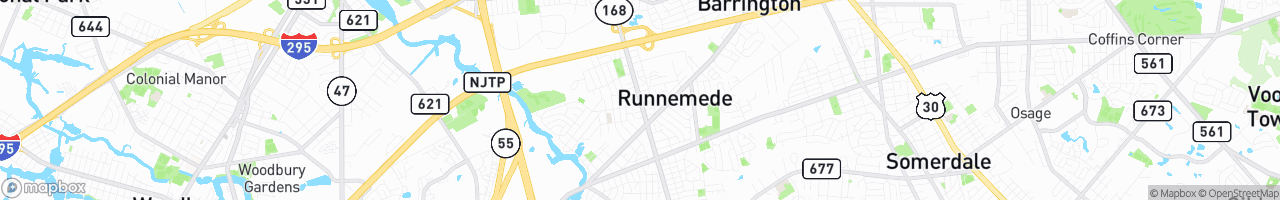 Runnemede - map