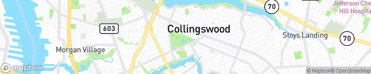 Collingswood - map