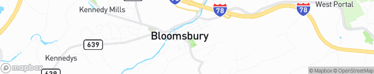 Bloomsbury - map