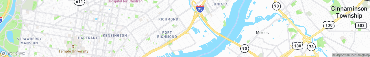 Richmond A Plus Sunoco - map