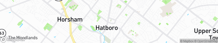 Hatboro - map