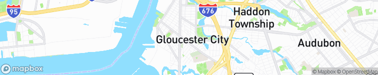 Gloucester City - map