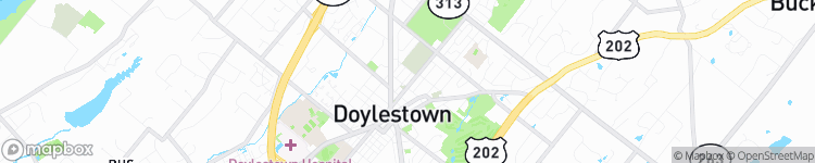 Doylestown - map