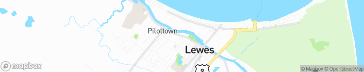 Lewes - map