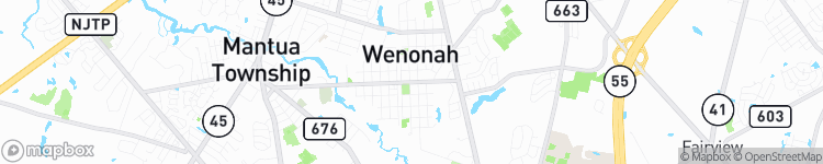 Wenonah - map