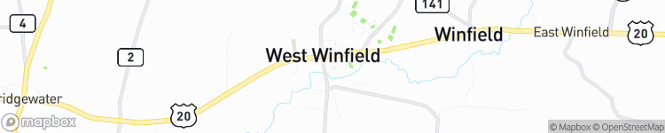 West Winfield - map