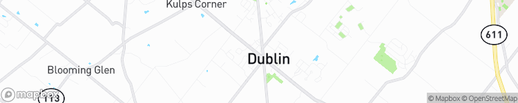 Dublin - map