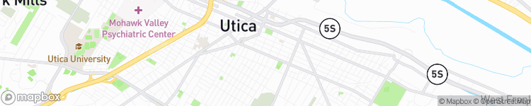 Utica - map