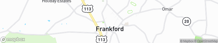 Frankford - map