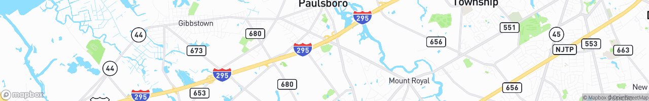 TA Paulsboro - map