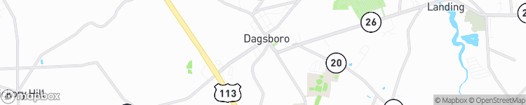 Dagsboro - map