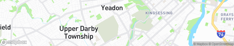 Yeadon - map