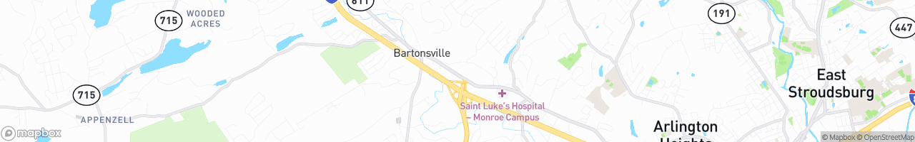 Bartonville Truck Wash - map