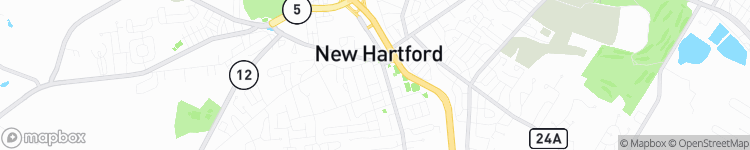 New Hartford - map