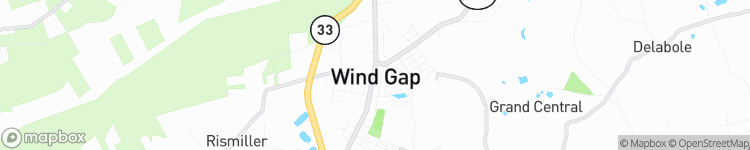 Wind Gap - map