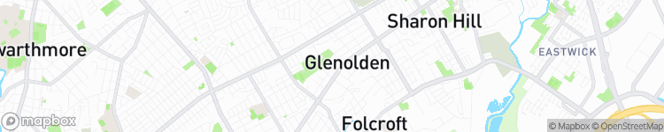 Glenolden - map