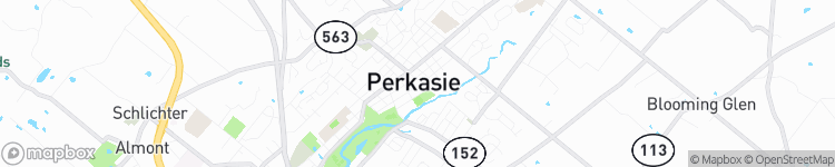 Perkasie - map
