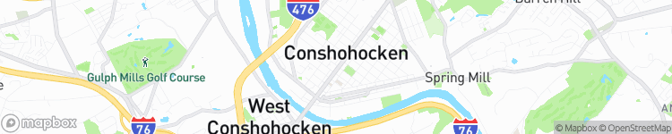 Conshohocken - map