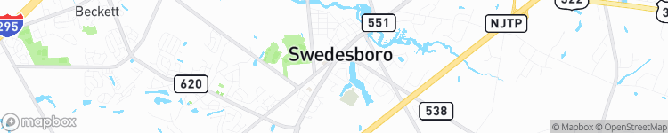 Swedesboro - map