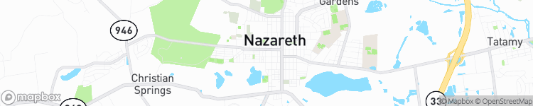 Nazareth - map