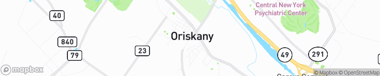 Oriskany - map