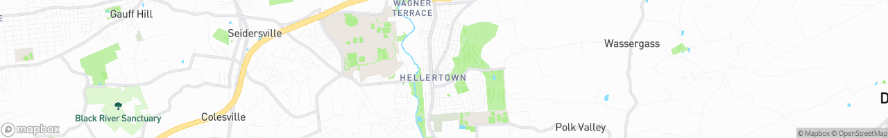 Hellertown - map