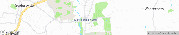 Hellertown - map