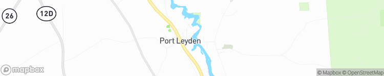 Port Leyden - map
