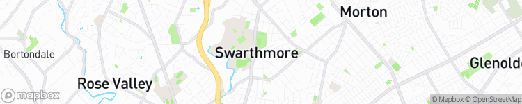 Swarthmore - map
