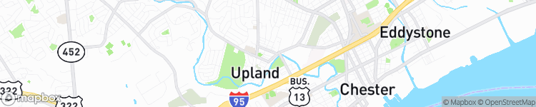 Upland - map