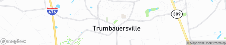 Trumbauersville - map