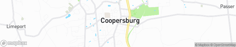 Coopersburg - map