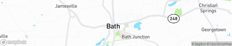 Bath - map