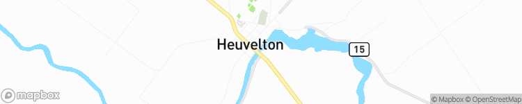 Heuvelton - map