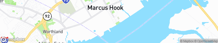 Marcus Hook - map