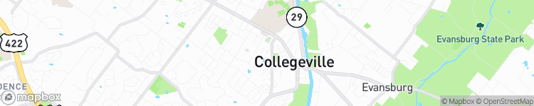 Collegeville - map