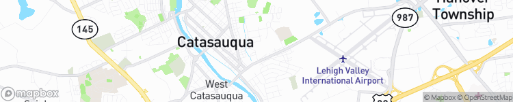 Catasauqua - map