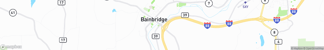 Bainbridge Xtra Mart - map