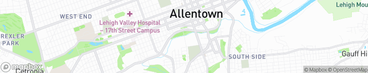 Allentown - map