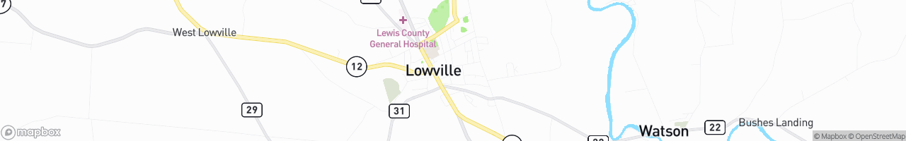 Lowville - map