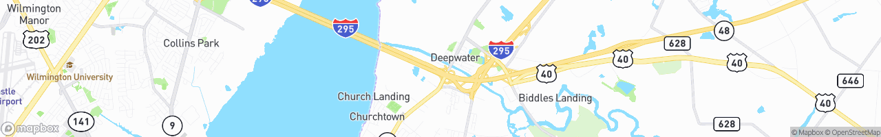 Deepwater Truck Stop - map