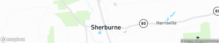 Sherburne - map