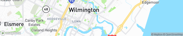 Wilmington - map