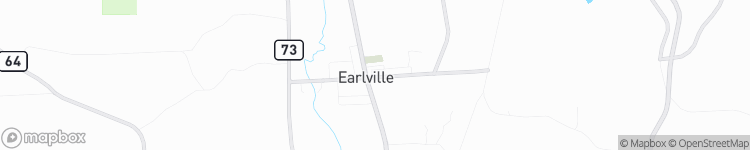 Earlville - map