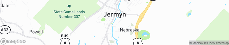 Jermyn - map