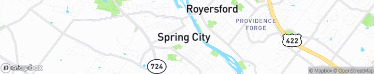 Spring City - map